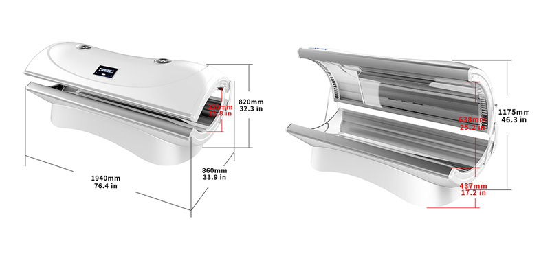 Re light therapy bed M4N size