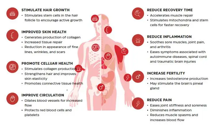 Beneficios de utilizar la cama de terapia con luz roja