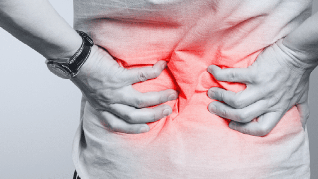 Relieve lower back pain with red light therapy