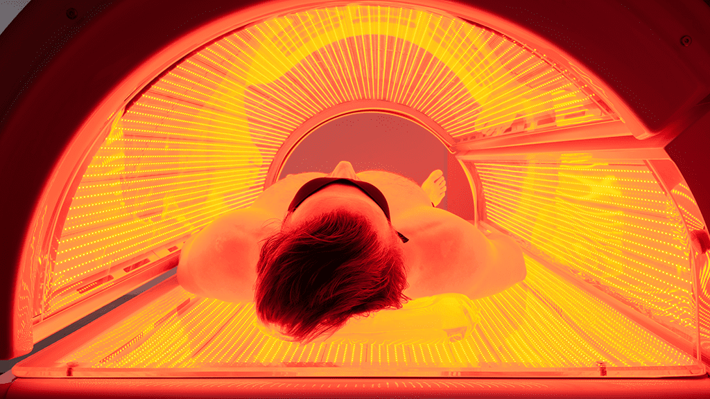 The popularity of red light therapy is growing in the wellness world