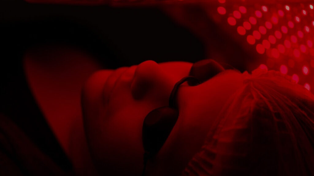 Терапия красным светом для кожи с розацеа