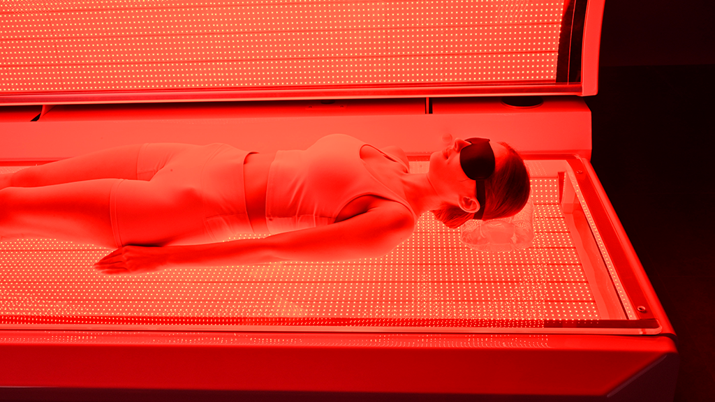 cama roja